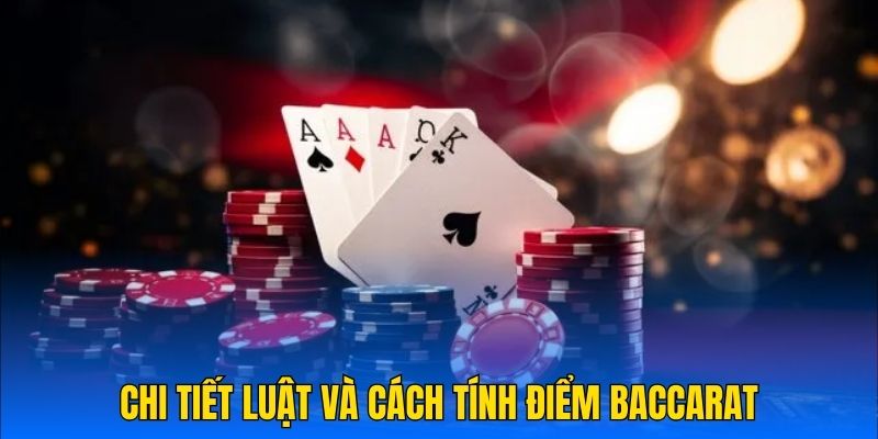 Chi tiết luật và cách tính điểm Baccarat