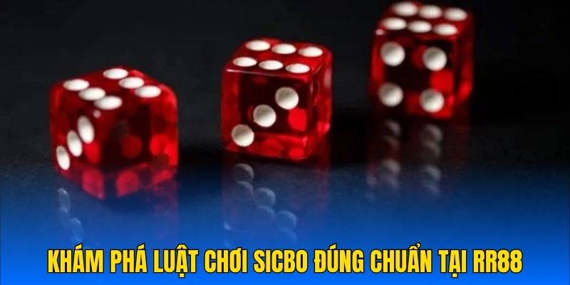 Khám phá luật chơi Sicbo đúng chuẩn tại RR88